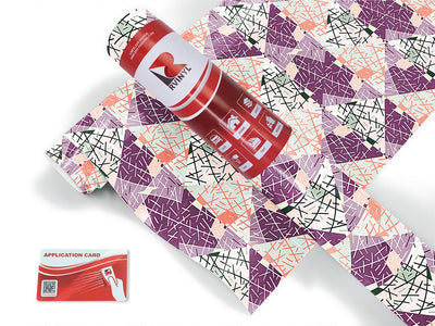 plum pudding art deco Craft Vinyl Roll