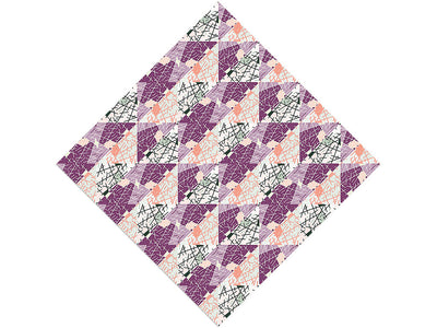Plum Pudding Art Deco Vinyl Wrap Pattern