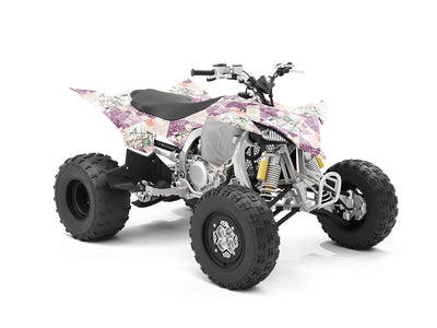 Plum Pudding Art Deco ATV Wrapping Vinyl
