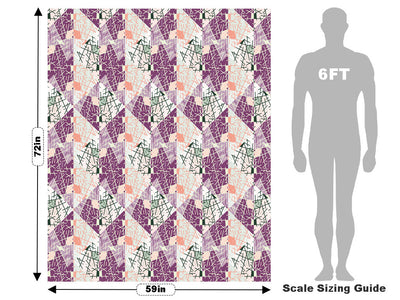 Plum Pudding Art Deco Vehicle Wrap Scale~Rwraps Series 914 Plum Pudding Art Deco Measurements~1