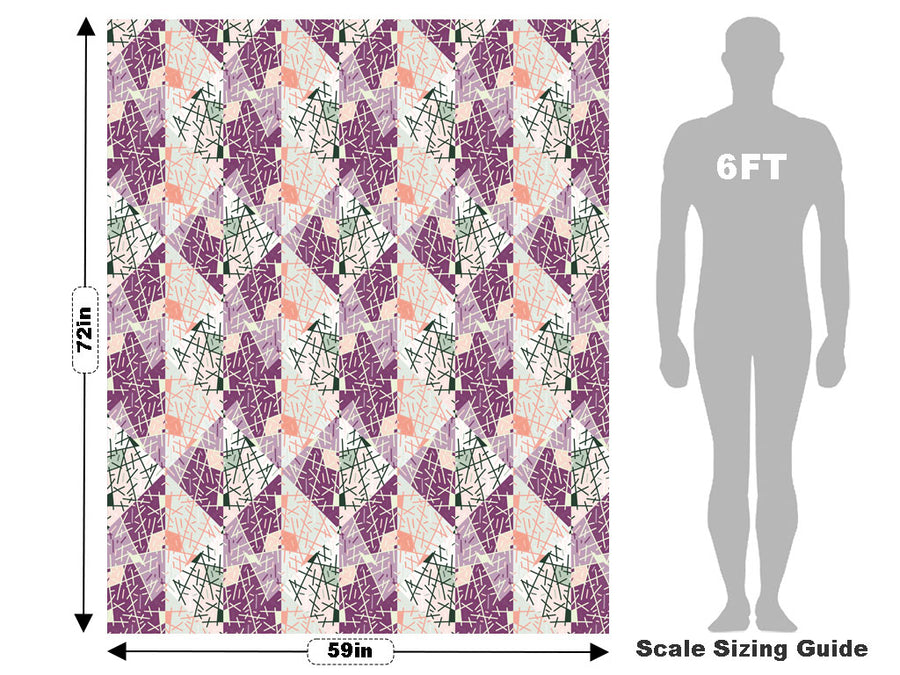 Plum Pudding Art Deco Vehicle Wrap Scale~Rwraps Series 914 Plum Pudding Art Deco Measurements~1