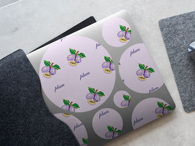pluxel fruit DIY Laptop Stickers