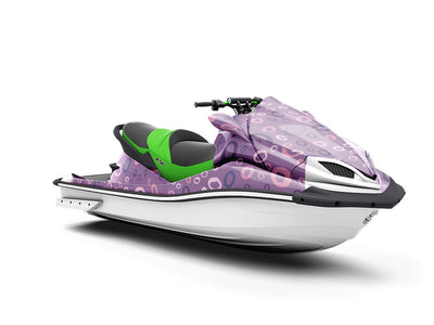 Poison Type Abstract Jet Ski Vinyl Customized Wrap