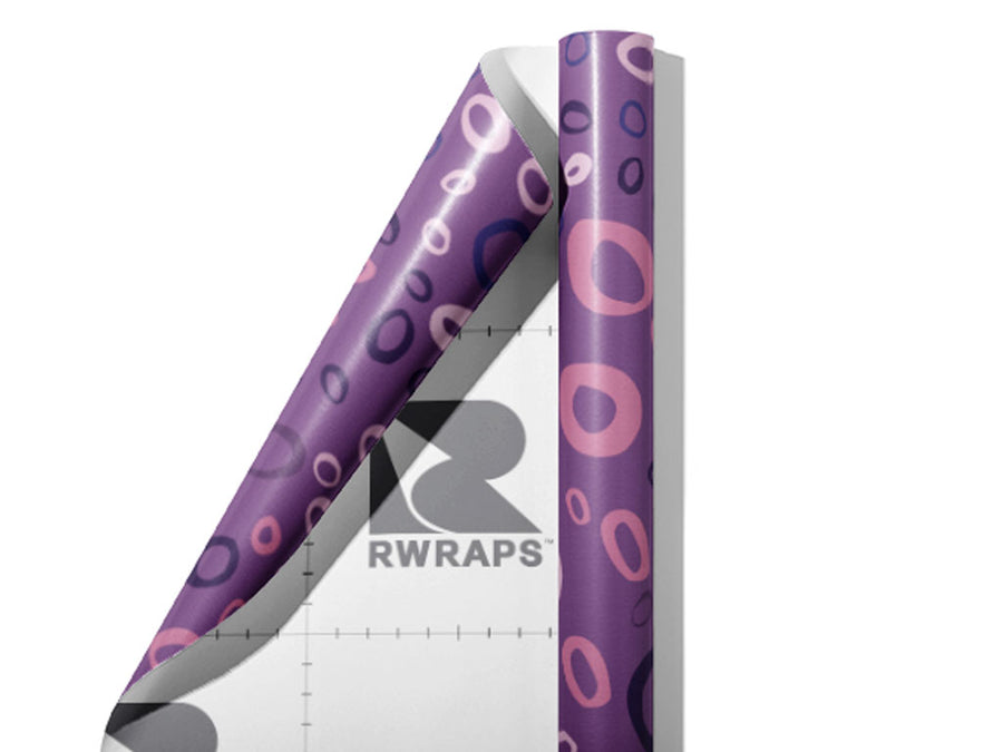Poison Type Abstract Wrap Film Sheets~Rwraps Series 914 Poison Type Abstract Scrolled Sheet~3