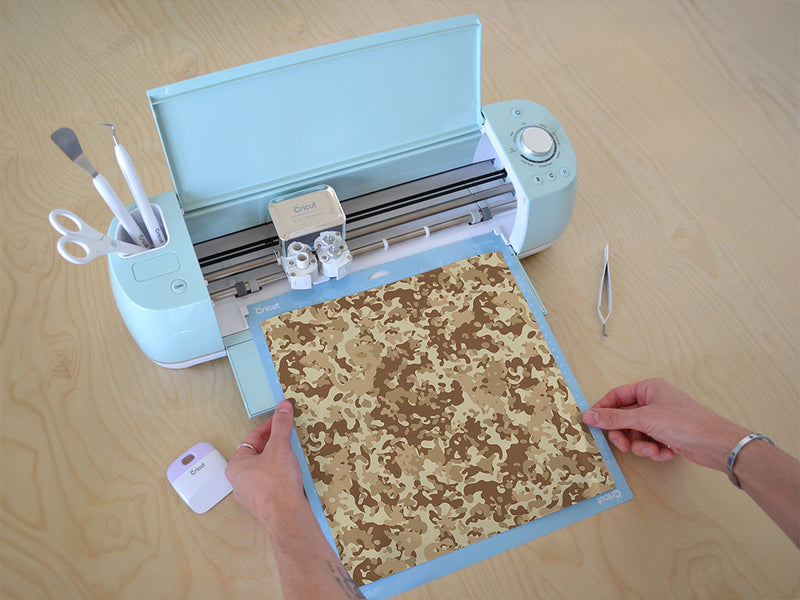 polar flecktarn camouflage Cricut Compatible Vinyl
