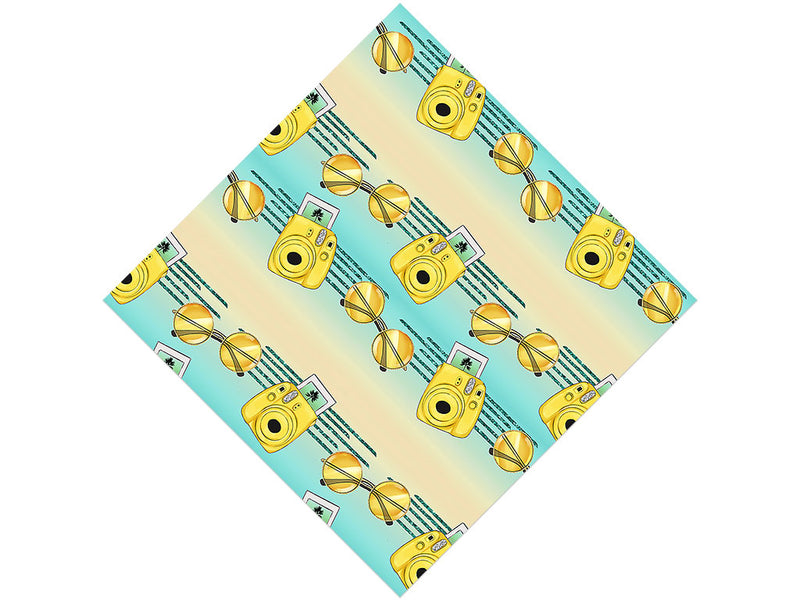 Polaroid Memories Summertime Vinyl Wrap Pattern