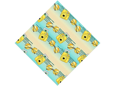 Polaroid Memories Summertime Vinyl Wrap Pattern