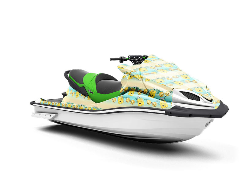 Polaroid Memories Summertime Jet Ski Vinyl Customized Wrap