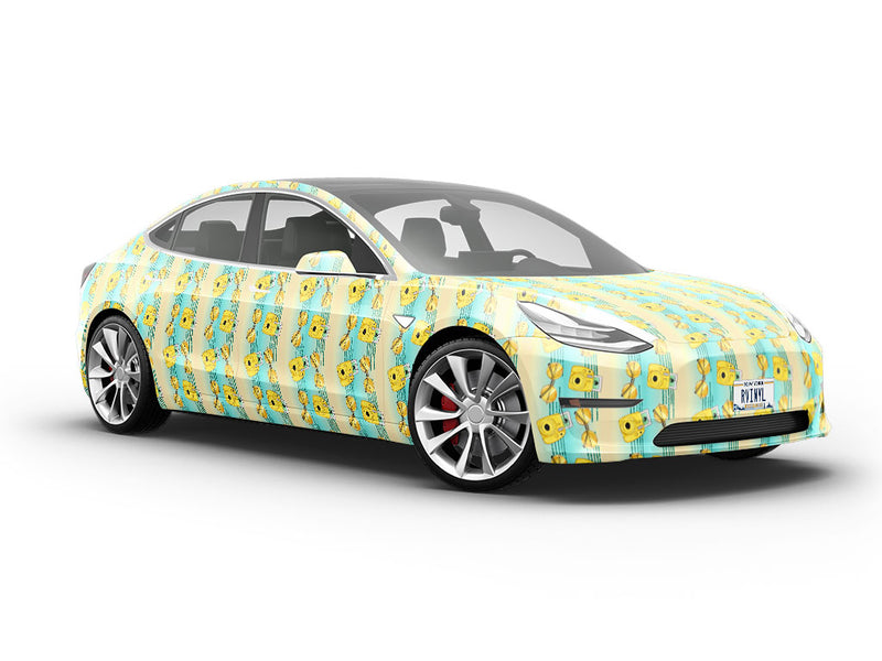 Polaroid Memories Summertime Vehicle Vinyl Wrap