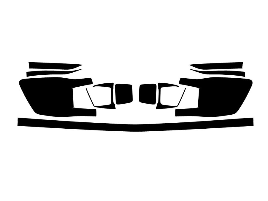 2 Precut Tail Light Tint Diagram