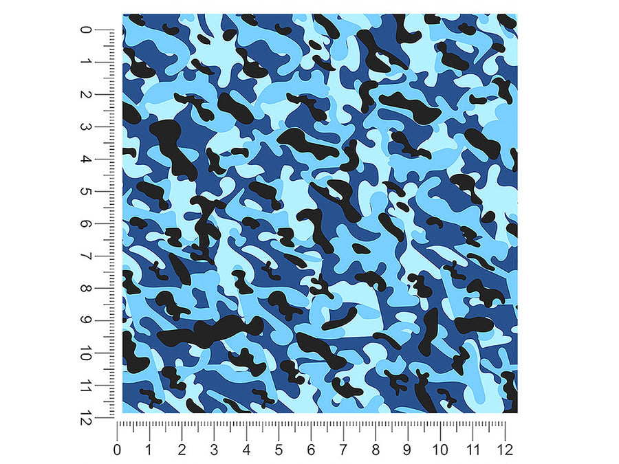 police strobe camouflage 1ft x 1ft Craft Sheets