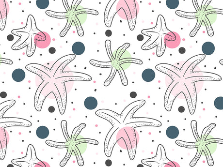 Polka Dots Marine Life Vinyl Wrap Pattern~Rwraps Series 914 Digitally Printed Vinyl Wrap~0