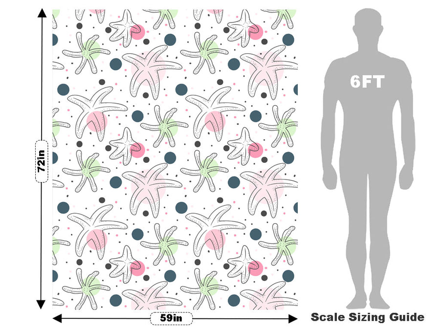 Polka Dots Marine Life Vehicle Wrap Scale~Rwraps Series 914 Polka Dots Marine Life Measurements~1