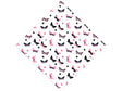 Polkadot Daisies Bug Vinyl Wrap Pattern