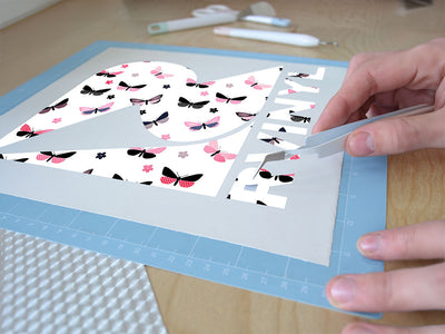 polkadot daisies bug Easy Weed Craft Vinyl