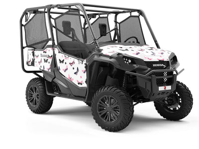 Polkadot Daisies Bug Utility Vehicle Vinyl Wrap