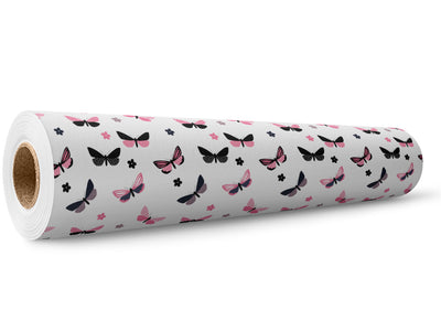 Polkadot Daisies Bug Wrap Film Wholesale Roll~Rwraps Series 914 Digitally Printed Vinyl Roll~5