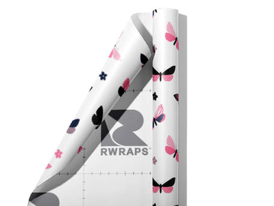 Polkadot Daisies Bug Wrap Film Sheets~Rwraps Series 914 Polkadot Daisies Bug Scrolled Sheet~3