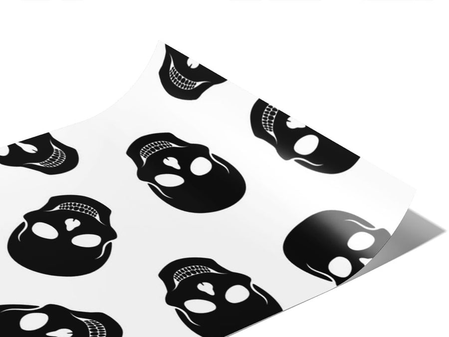 Polkadot Skulls Halloween Vinyl Wraps~Rwraps Series 914 Digitally Printed Vinyl Wrap~0