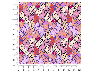pollockian sensibilities art deco 1ft x 1ft Craft Sheets