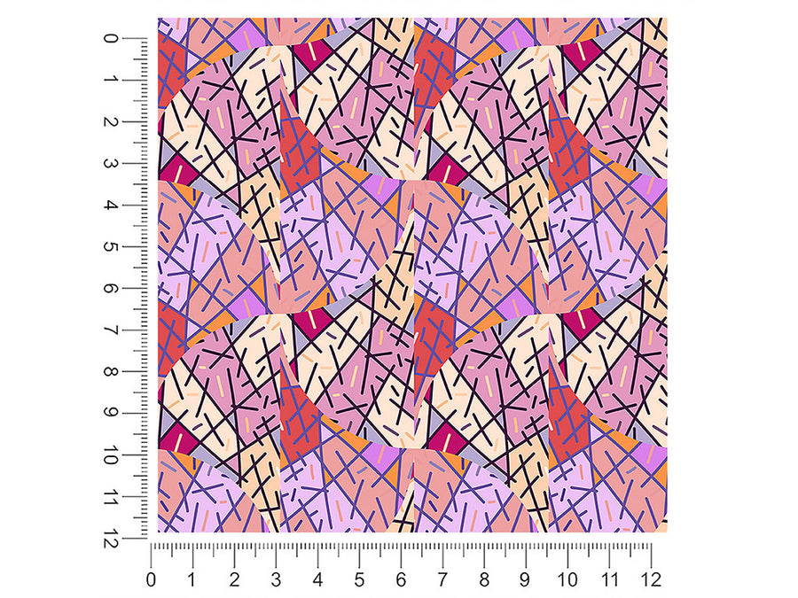 pollockian sensibilities art deco 1ft x 1ft Craft Sheets