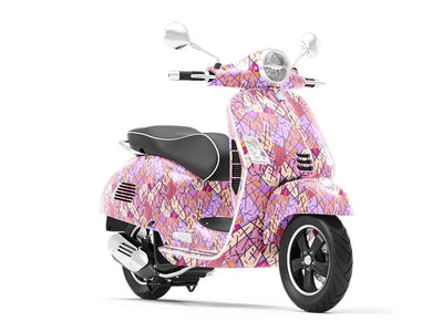Pollockian Sensibilities Art Deco Vespa Scooter Wrap Film