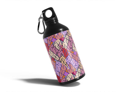 pollockian sensibilities art deco Water Bottle DIY Stickers