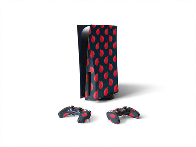 pom poms fruit Sony PS5 DIY Skin