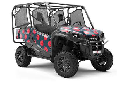 Pom Poms Fruit Utility Vehicle Vinyl Wrap