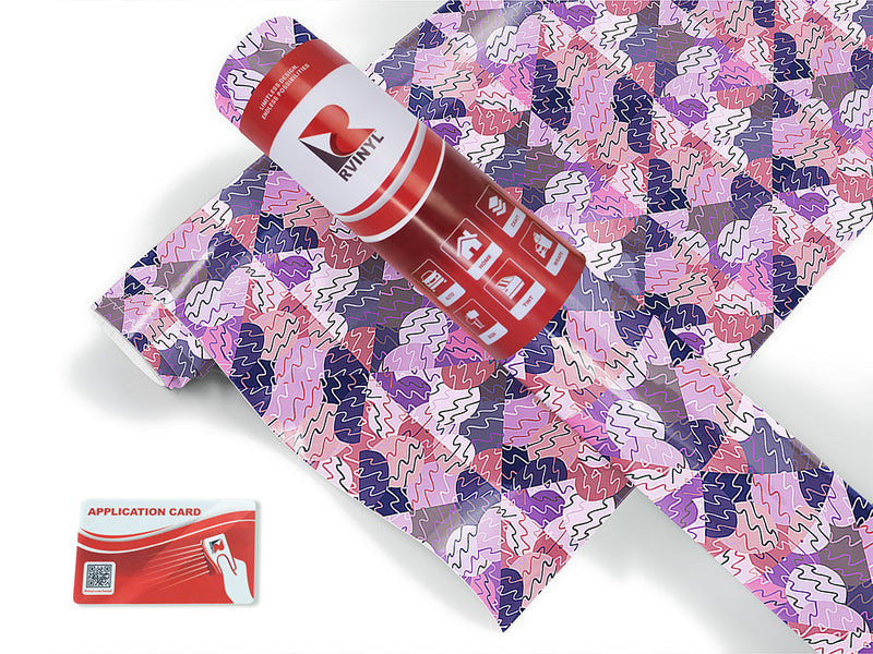 pomp and power mosaic Craft Vinyl Roll