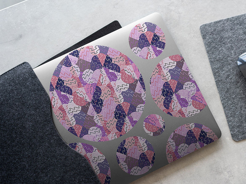 pomp and power mosaic DIY Laptop Stickers