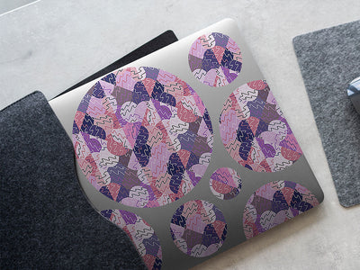 pomp and power mosaic DIY Laptop Stickers