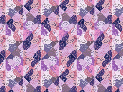 Pomp and Power Mosaic Vinyl Wrap Pattern~Rwraps Series 914 Digitally Printed Vinyl Wrap~0
