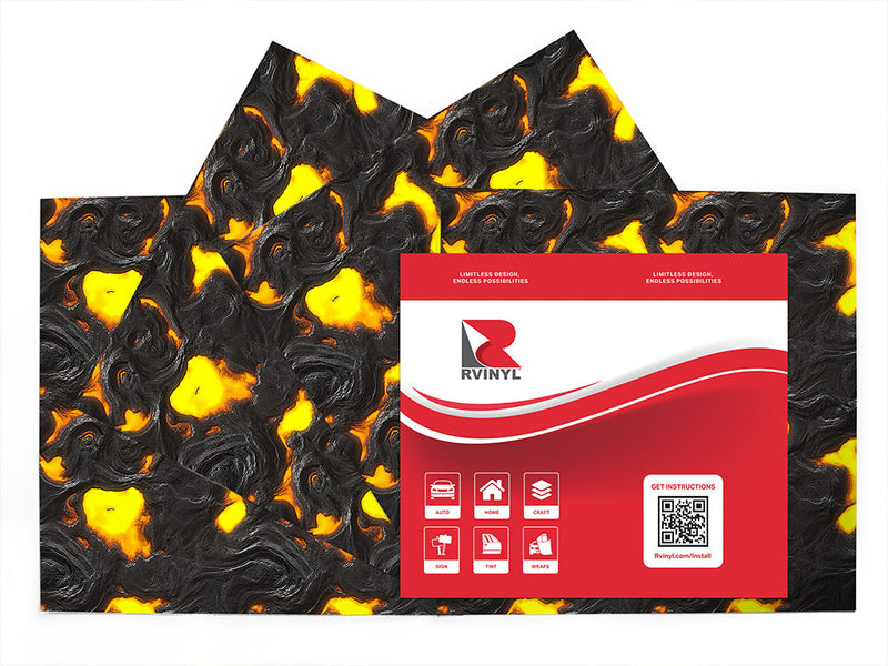 pompeiian despair lava Craft Vinyl Sheet Pack
