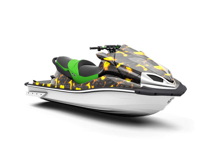Pompeiian Despair Lava Jet Ski Vinyl Customized Wrap