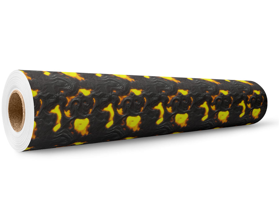 Pompeiian Despair Lava Wrap Film Wholesale Roll~Rwraps Series 914 Digitally Printed Vinyl Roll~5