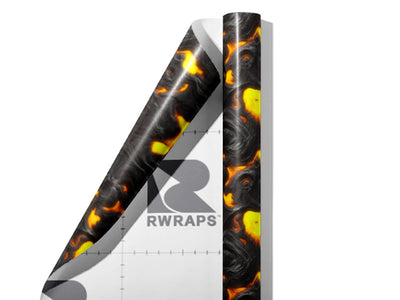 Pompeiian Despair Lava Wrap Film Sheets~Rwraps Series 914 Pompeiian Despair Lava Scrolled Sheet~3