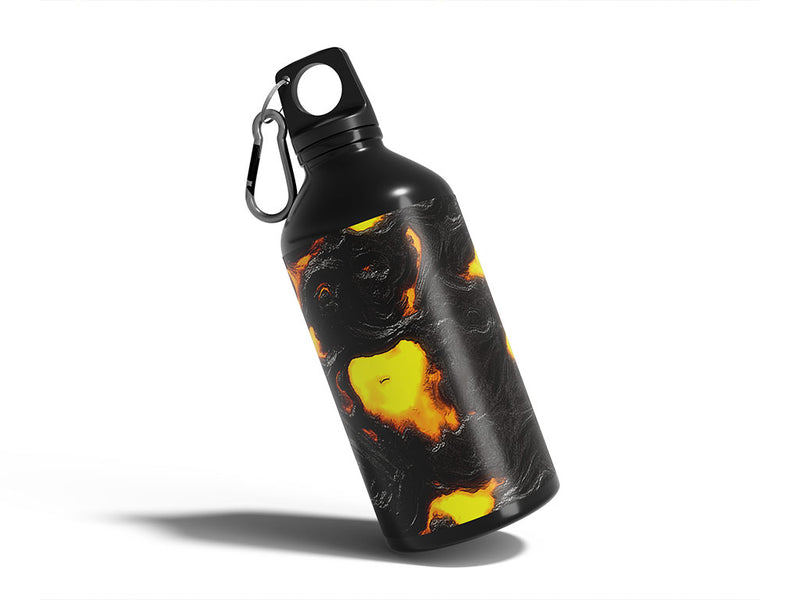 pompeiian despair lava Water Bottle DIY Stickers