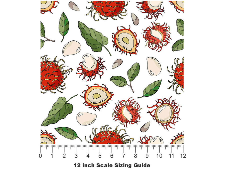 Ponderosa Ferreras Fruit Vinyl Film Pattern Size 12 inch Scale~Rwraps Ponderosa Ferreras Fruit Sizing Chart~2