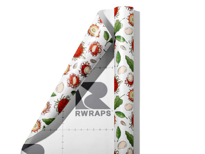 Ponderosa Ferreras Fruit Wrap Film Sheets~Rwraps Series 914 Ponderosa Ferreras Fruit Scrolled Sheet~3