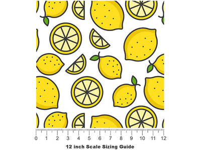 Ponderosa  Fruit Vinyl Film Pattern Size 12 inch Scale~Rwraps Ponderosa  Fruit Sizing Chart~2