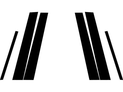 pontiac bonneville 2000-2005 Camo Pillar Trim Diagram