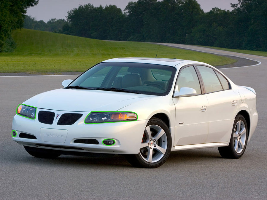 pontiac bonneville 2004-2005 Headlight Protection Installation Location