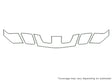 firebird Avery Dennison Clear Bra Hood Precut PPF Diagram