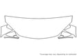 g6 3M Clear Bra Hood Precut PPF Diagram