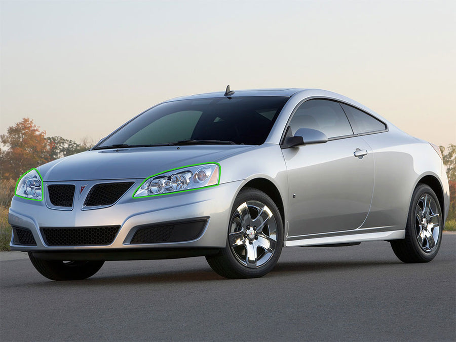 pontiac g6 2005-2010 Headlight Protection Installation Location