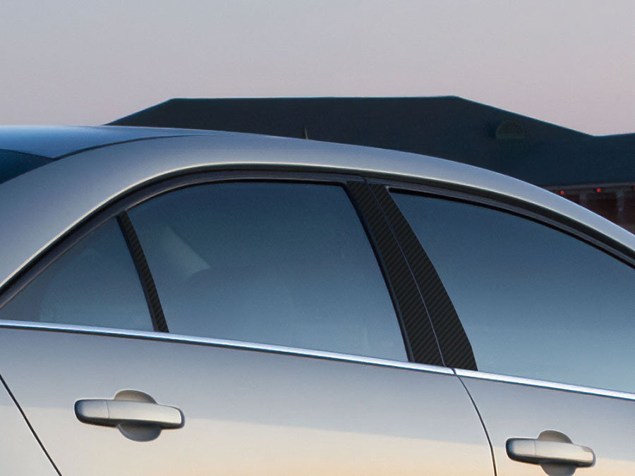 pontiac g6 2005-2010 (sedan) Carbon Fiber Pillar Cover Diagram