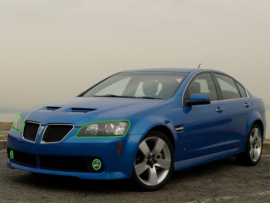 pontiac g8 2008-2009 Headlight Protection Installation Location