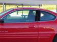 pontiac grand am 1992-1998 (coupe) Brushed Aluminum Black Pillar Cover Diagram