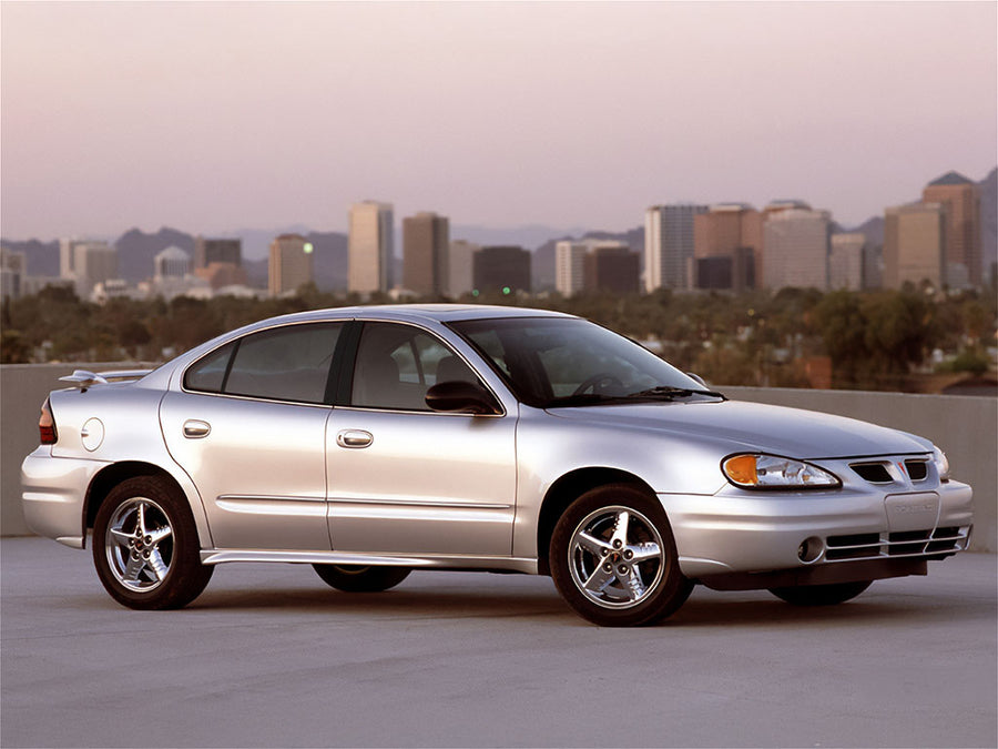 pontiac grand am 1999-2005 (sedan) Piano Black Pillar Trim